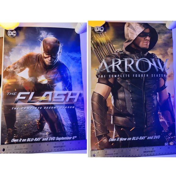 The Flash & Arrow double-sided posters - Picture 1 of 1